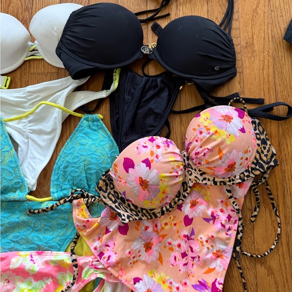 Lot of medium Victoria’s Secret pink swim bikinis medium 👙 - Picture 4 of 6